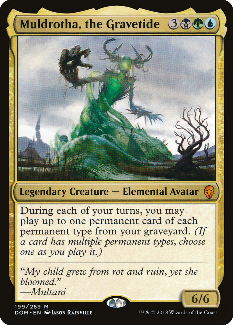 Muldrotha, the Gravetide (DOM-199) [Dominaria]