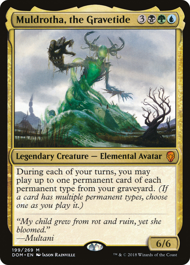 Muldrotha, the Gravetide (DOM-199) [Dominaria]
