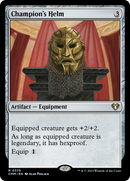 Champion's Helm (CMM-375) [Commander Masters]
