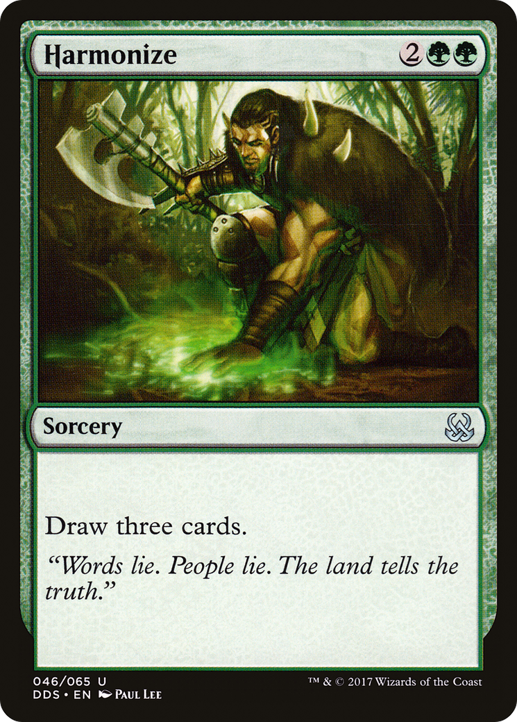 Harmonize (DDS-046) [Duel Decks: Mind vs. Might]