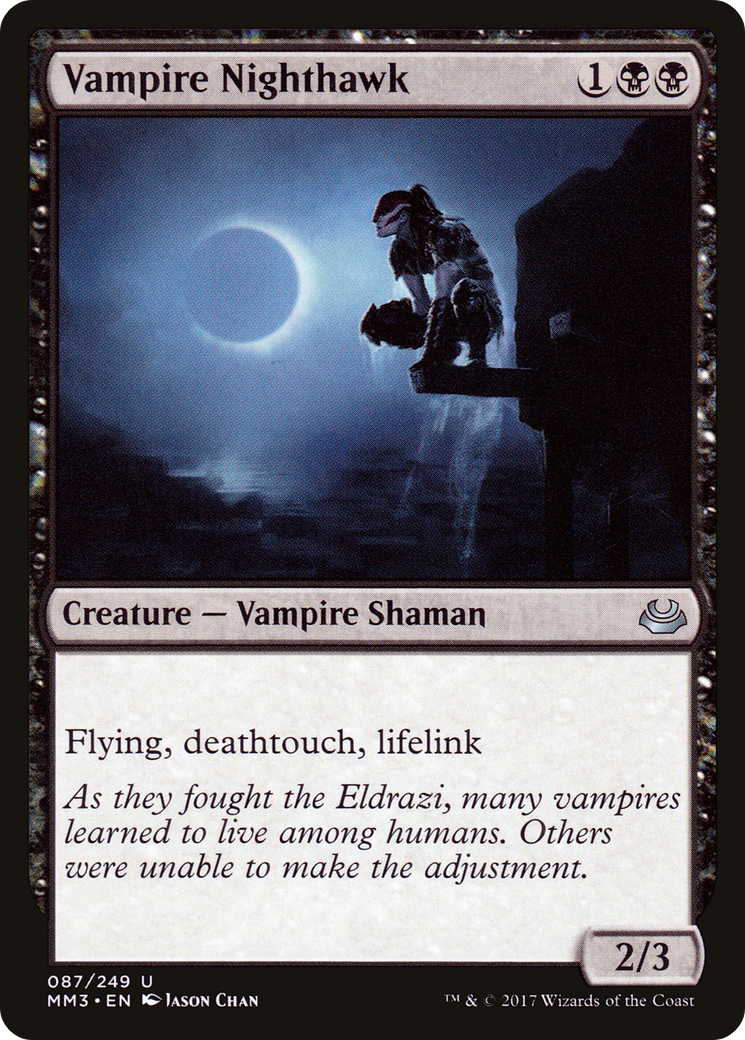 Vampire Nighthawk (MM3-087) [Modern Masters 2017] Foil