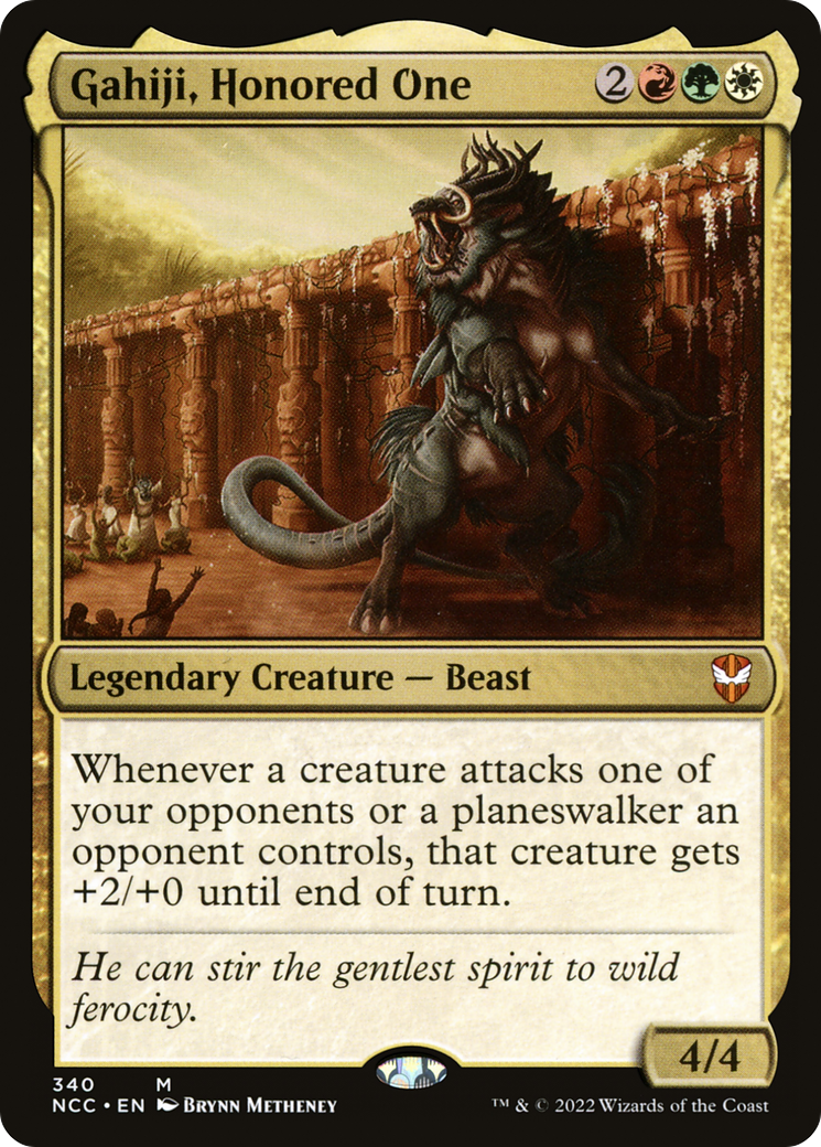 Gahiji, Honored One (NCC-340) [New Capenna Commander]