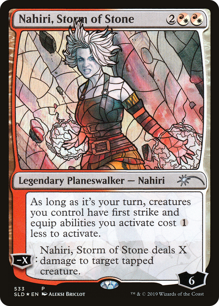 Nahiri, Storm of Stone (SLD-533) [Secret Lair Drop] Foil