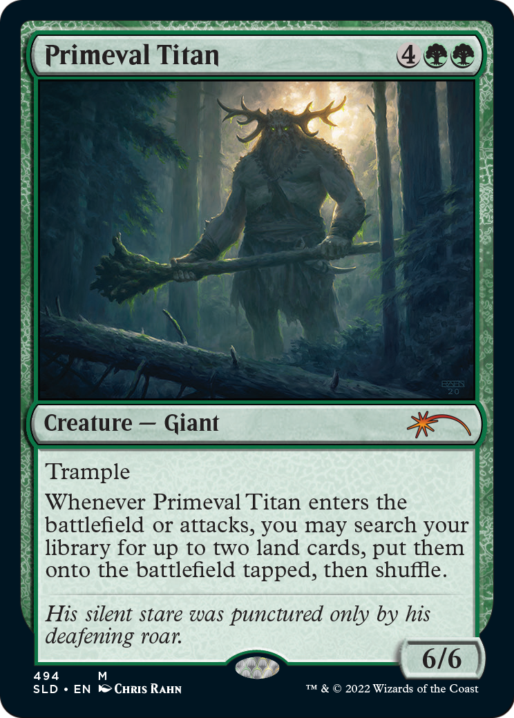 Primeval Titan (SLD-494) [Secret Lair Drop]