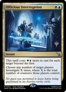 Officious Interrogation (PPMKM-222P) [Murders at Karlov Manor Promos] Foil