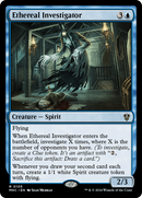 Ethereal Investigator (MKC-105) [Murders at Karlov Manor Commander]