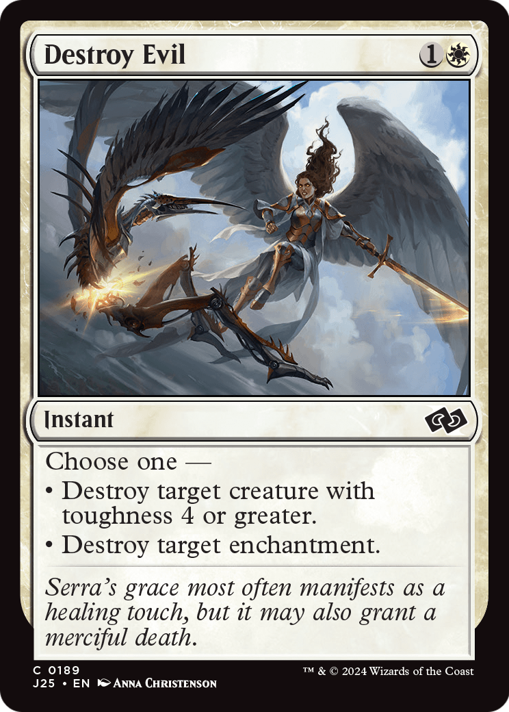 Destroy Evil (J25-189) [Foundations Jumpstart]