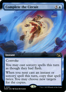 Complete the Circuit (Extended Art) (MOM-351) [March of the Machine] Foil