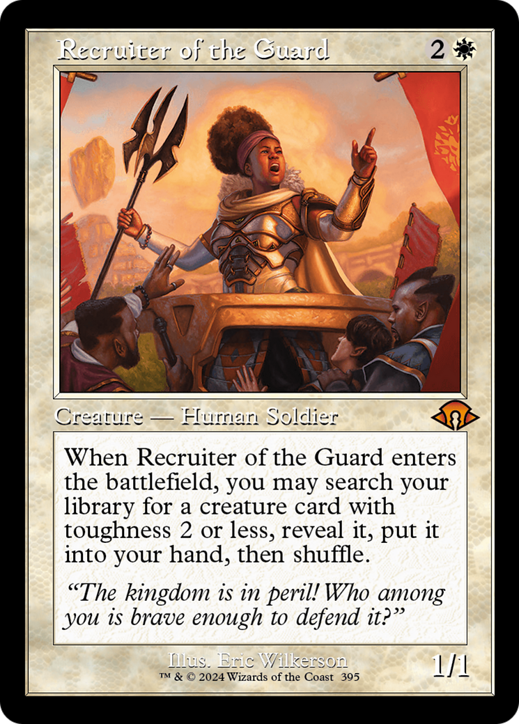 Recruiter of the Guard (MH3-395) [Modern Horizons 3] Foil