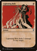 Lightning Bolt (Showcase) (CLB-401) [Commander Legends: Battle for Baldur's Gate]