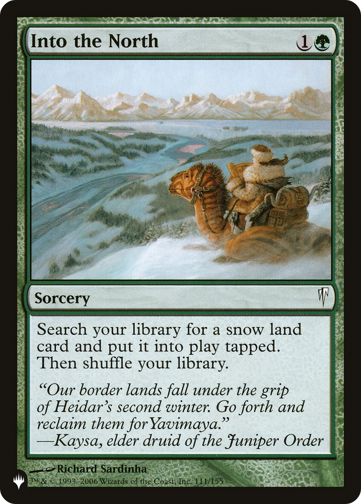 Into the North (LIST-CSP-111) [The List]