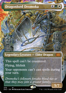 Dragonlord Dromoka (Borderless) (2X2-376) [Double Masters 2022]