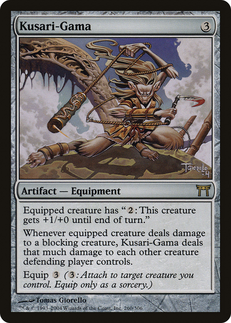 Kusari-Gama (CHK-260) [Champions of Kamigawa]