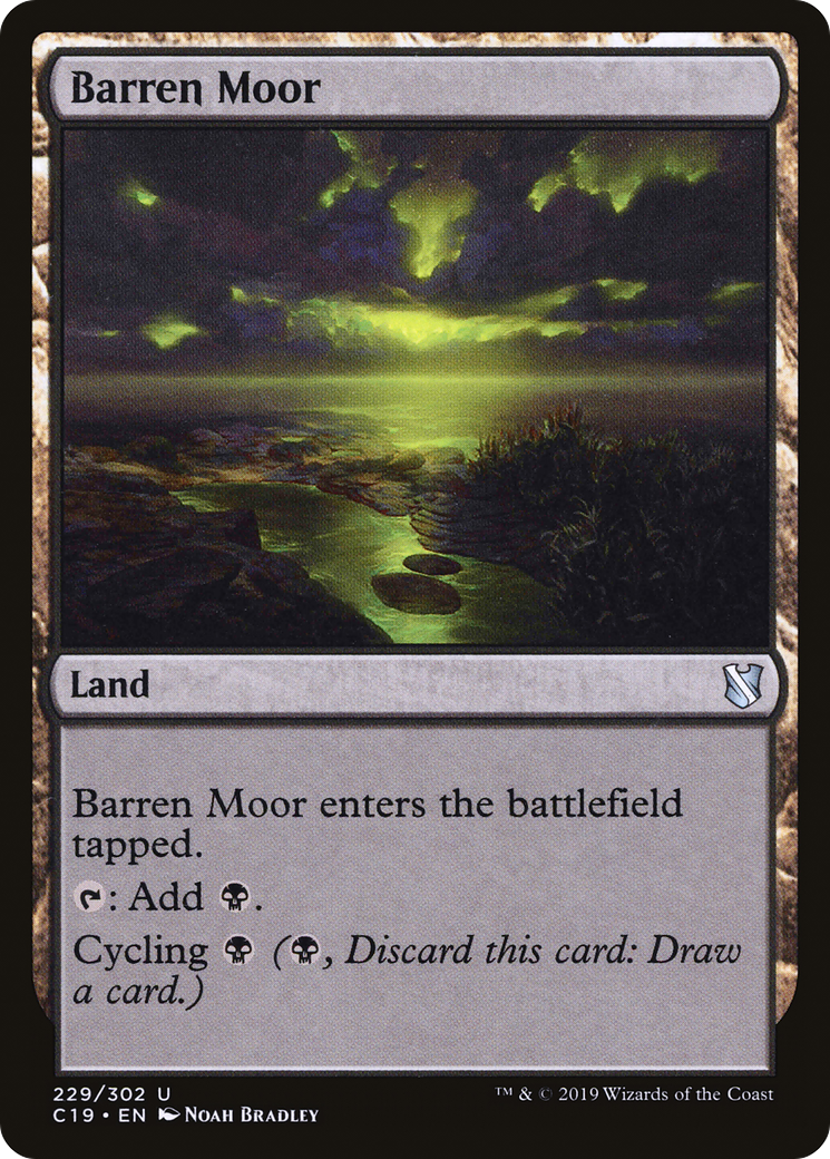 Barren Moor (C19-229) [Commander 2019]