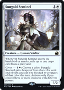 Sungold Sentinel (PRE-37S) [Innistrad: Midnight Hunt Promos] Foil