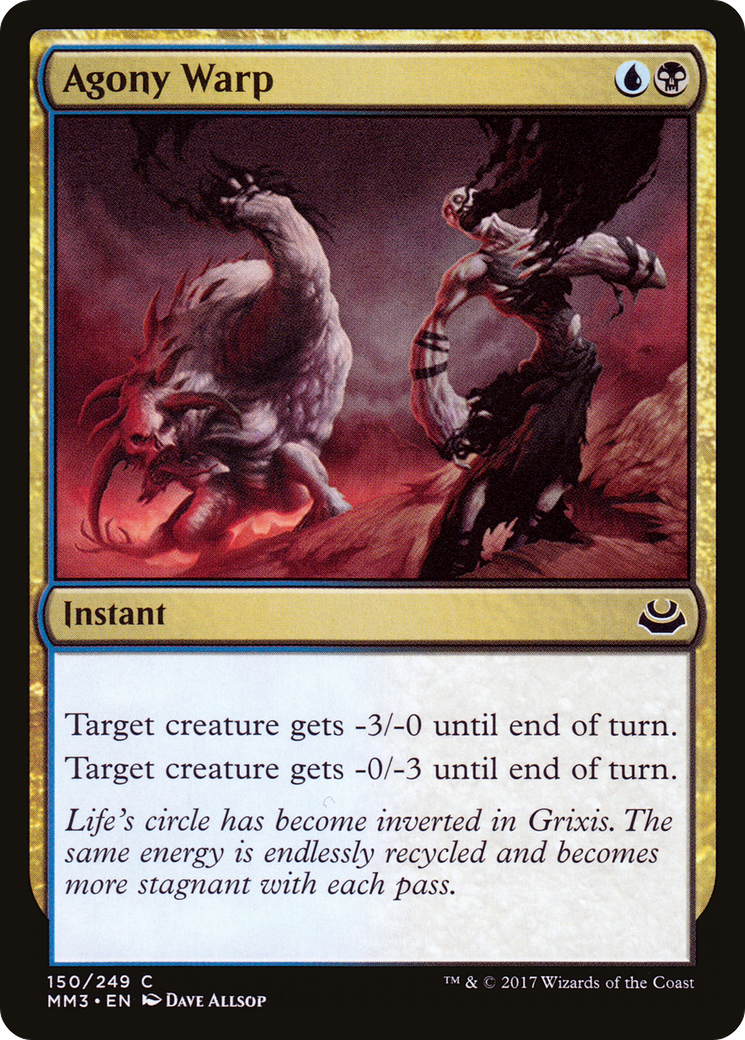 Agony Warp (MM3-150) [Modern Masters 2017]