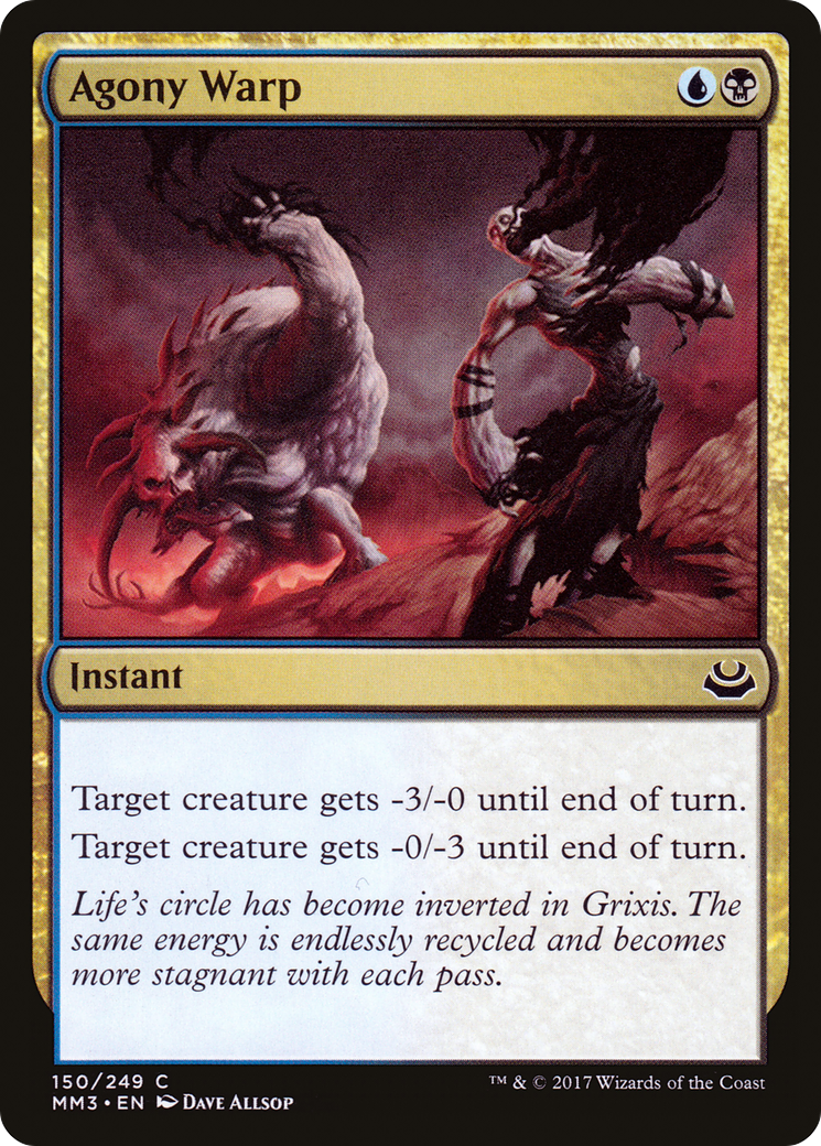Agony Warp (MM3-150) [Modern Masters 2017] Foil