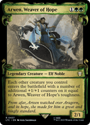 Arwen, Weaver of Hope (LTC-437) [Tales of Middle-earth Commander]: (Showcase) Foil