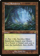 Misty Rainforest (Retro Frame) (MH2-438) [Modern Horizons 2]
