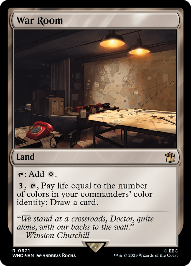 War Room (WHO-921) [Doctor Who] Foil