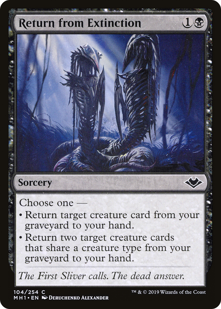 Return from Extinction (MH1-104) [Modern Horizons]