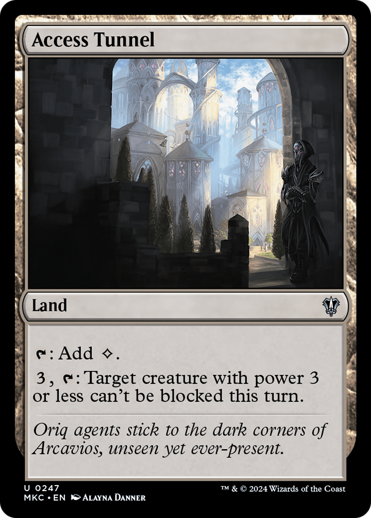 Access Tunnel (MKC-247) [Murders at Karlov Manor Commander]