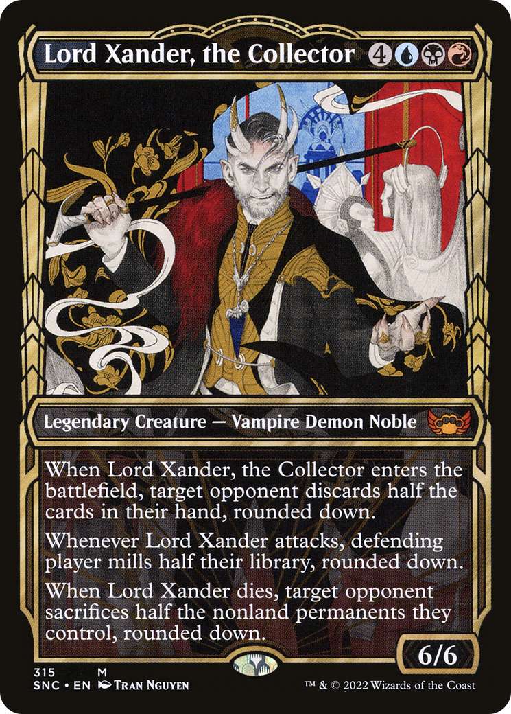 Lord Xander, the Collector (Showcase) (SNC-315) [Streets of New Capenna]