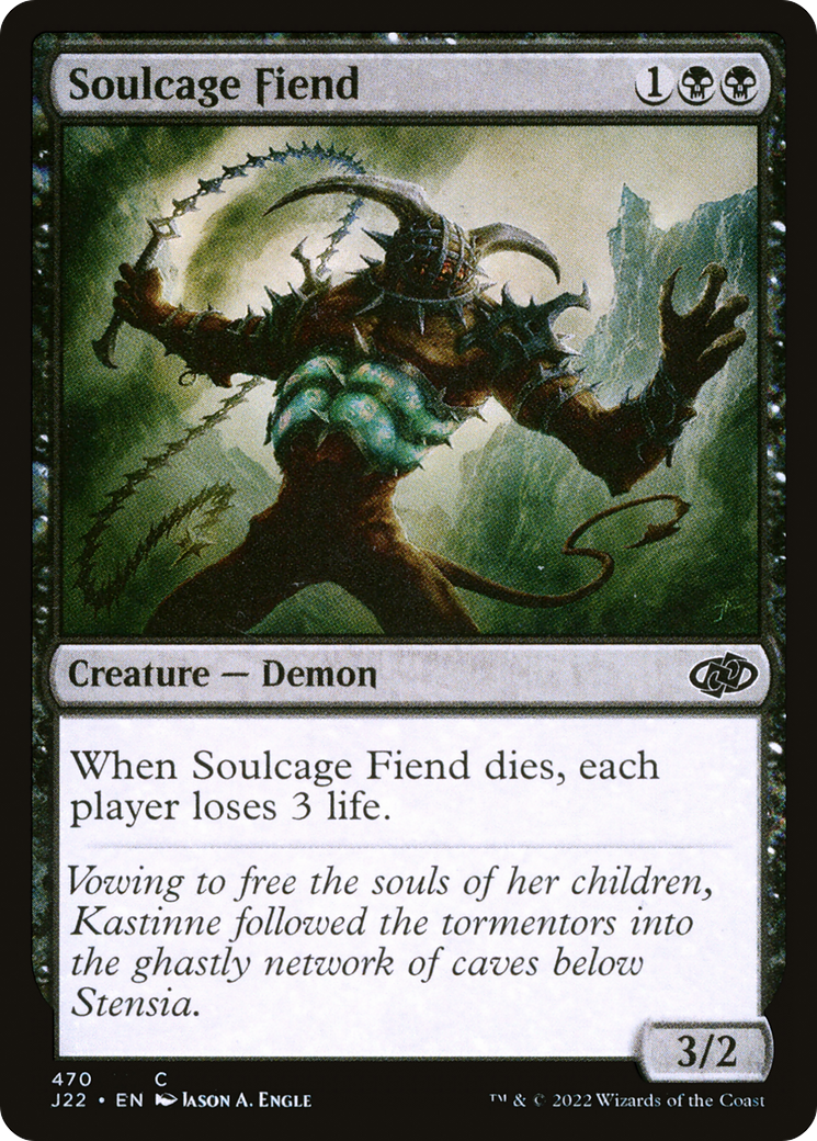 Soulcage Fiend (J22-470) [Jumpstart 2022]