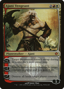 Ajani Vengeant (LARP-154★) [Shards of Alara Promos] Foil