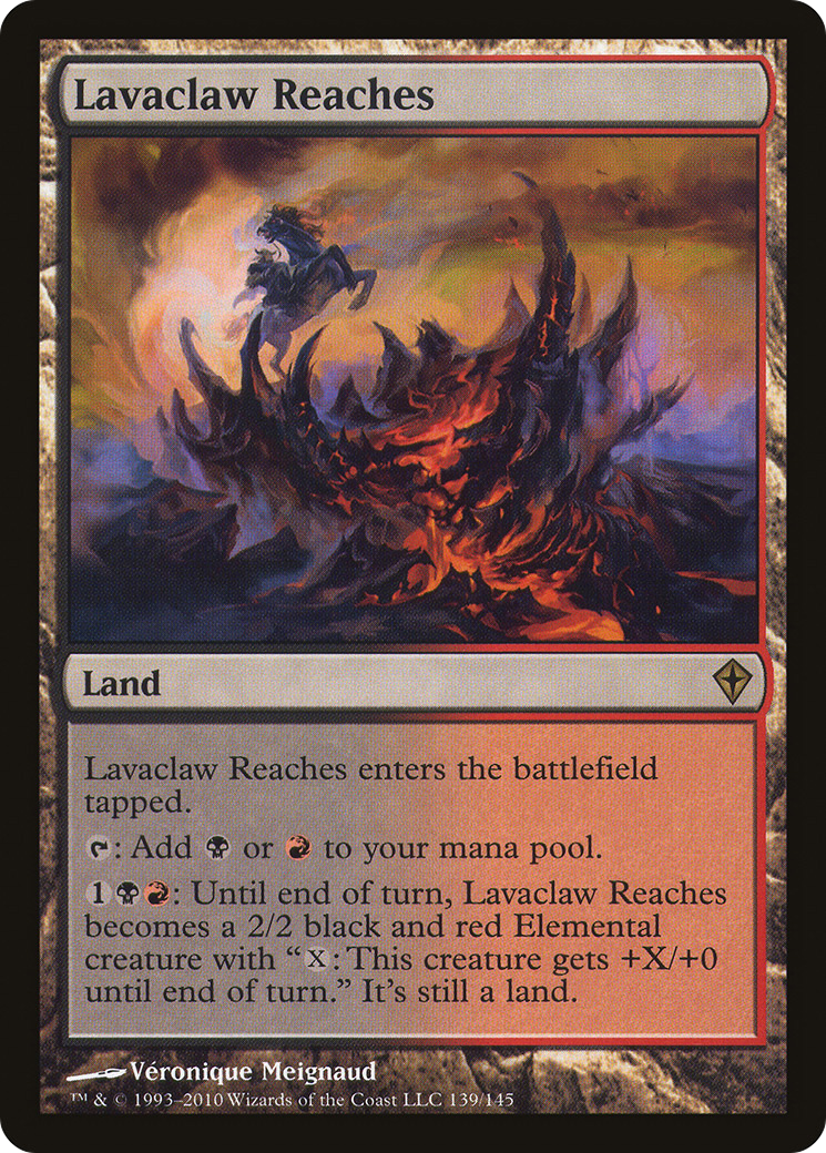 Lavaclaw Reaches (WWK-139) [Worldwake] Foil