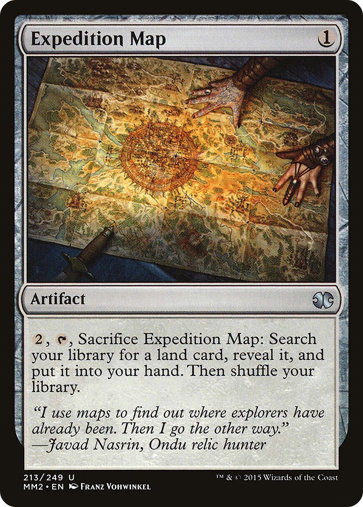 Expedition Map (MM2-213) [Modern Masters 2015] Foil