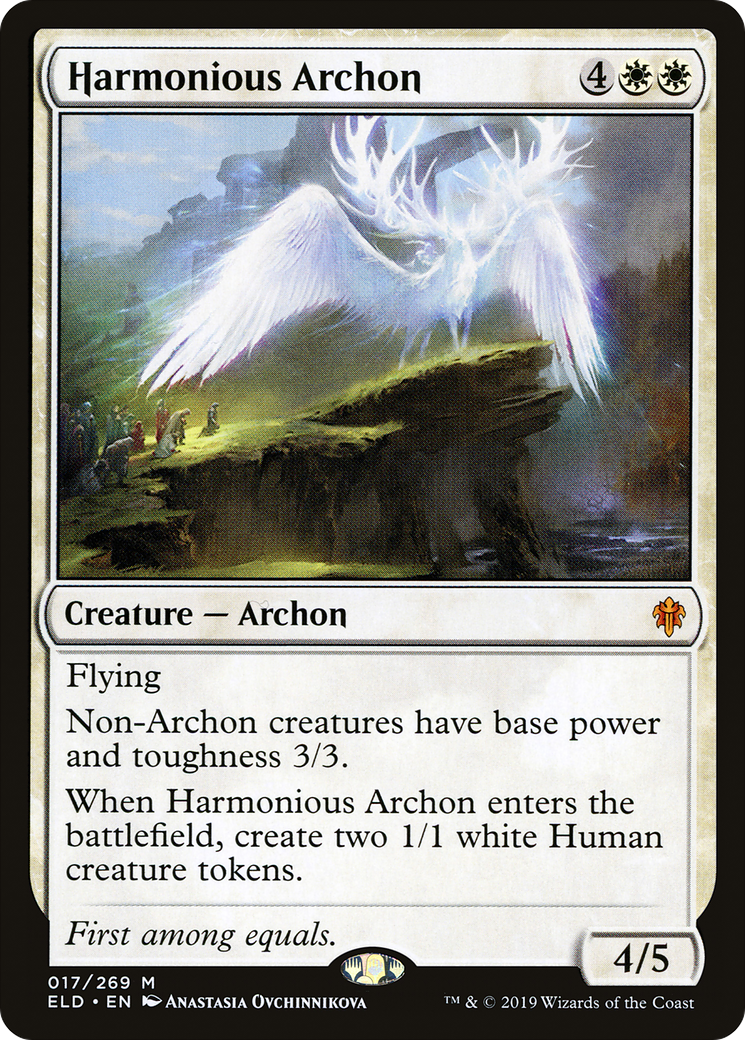 Harmonious Archon (ELD-017) [Throne of Eldraine] Foil