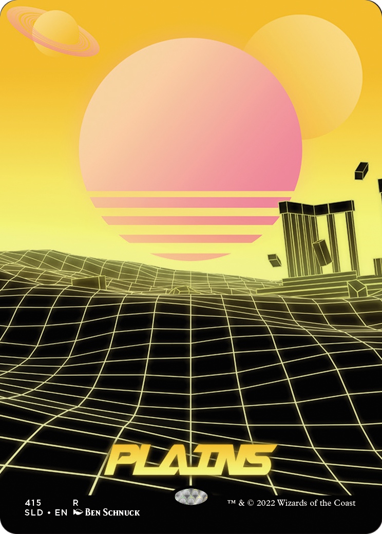 Plains (SLD-415) (Borderless) [Secret Lair Drop]