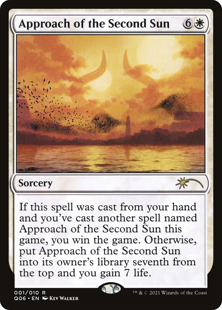 Approach of the Second Sun (UMP-001) [Pioneer Challenger Decks 2021]