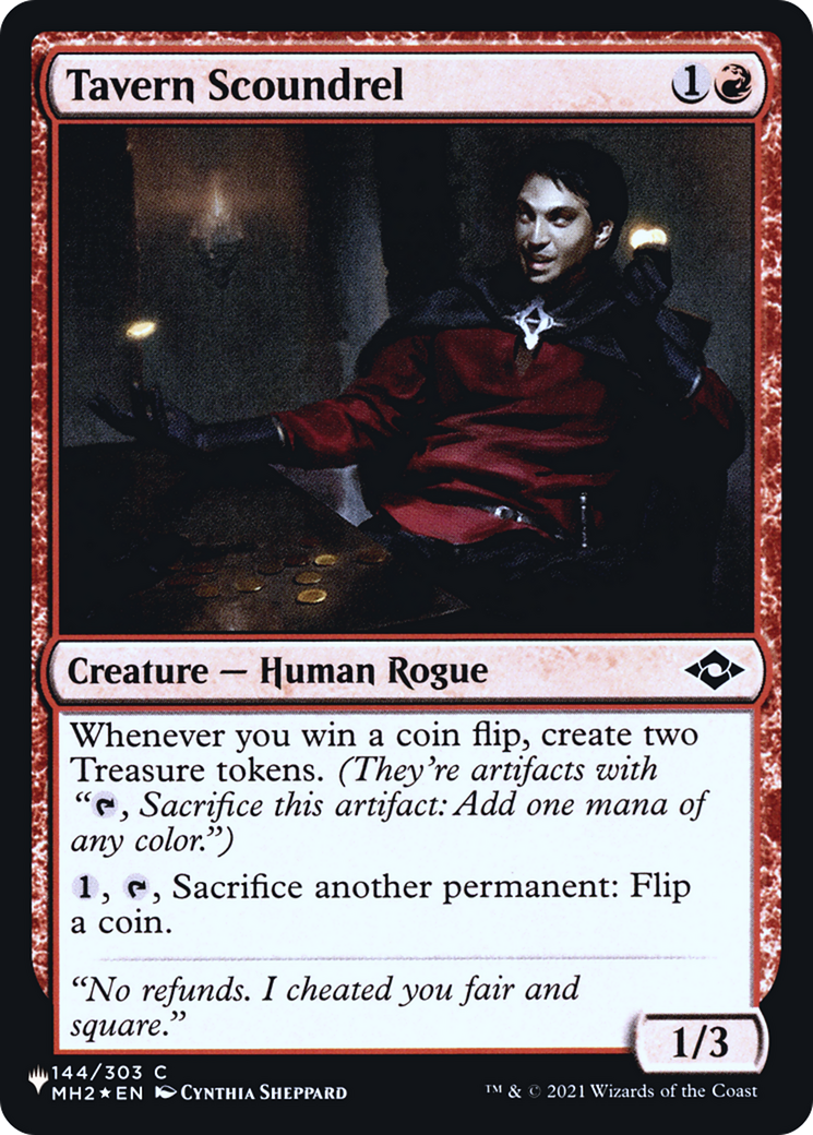 Tavern Scoundrel (LIST-MH2-144) [The List] Foil