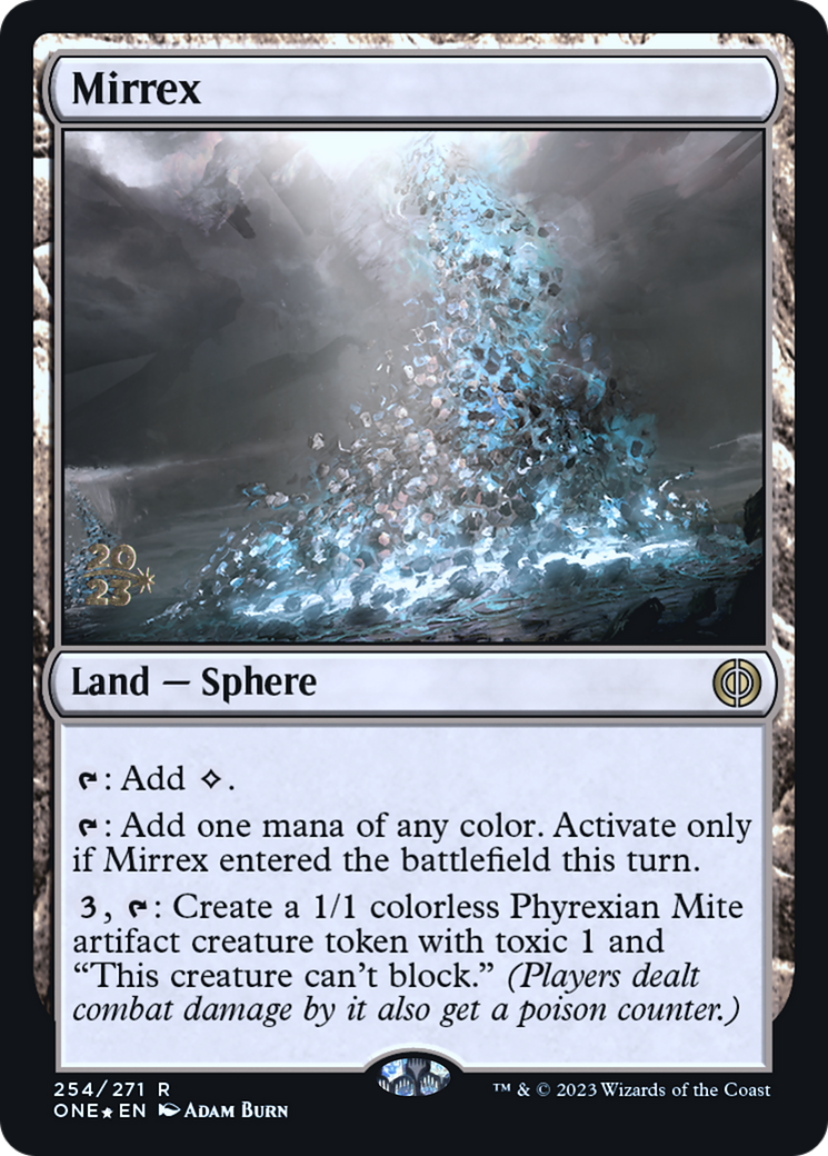 Mirrex (PRE-254S) [Phyrexia: All Will Be One Promos] Foil