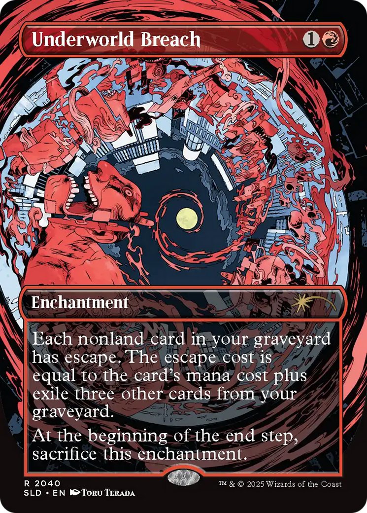 Underworld Breach (SLD-2040) [Secret Lair Drop] (Borderless) Foil