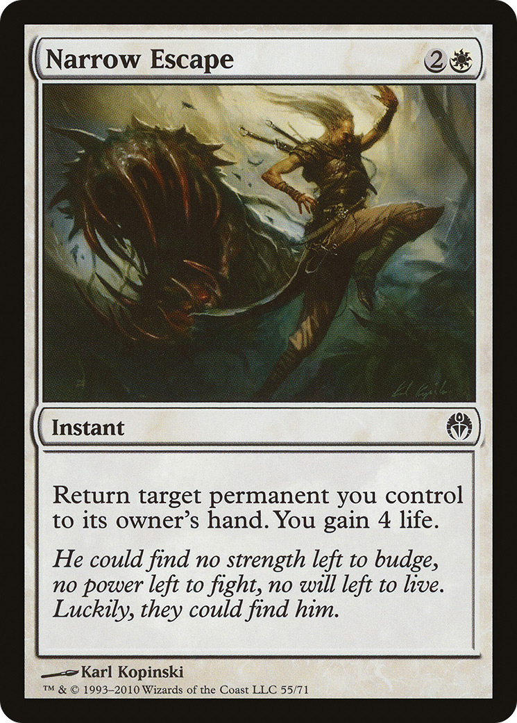 Narrow Escape (DDE-055) [Duel Decks: Phyrexia vs. the Coalition]