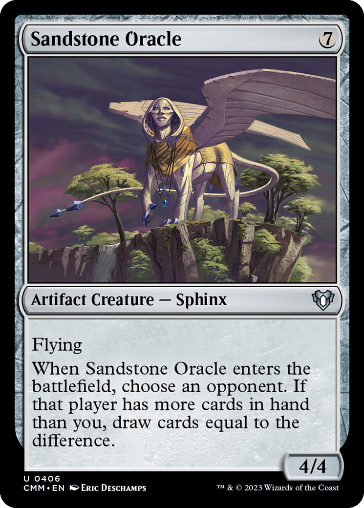 Sandstone Oracle (CMM-406) [Commander Masters]