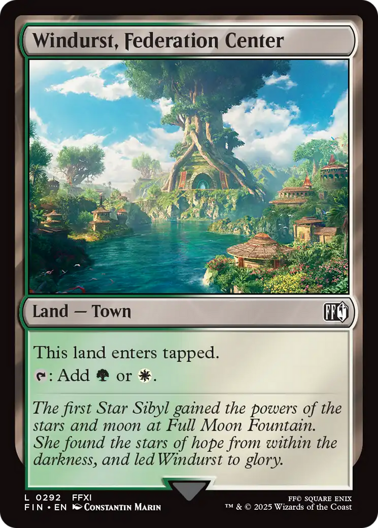 Windurst, Federation Center (FIN-292) [FINAL FANTASY]