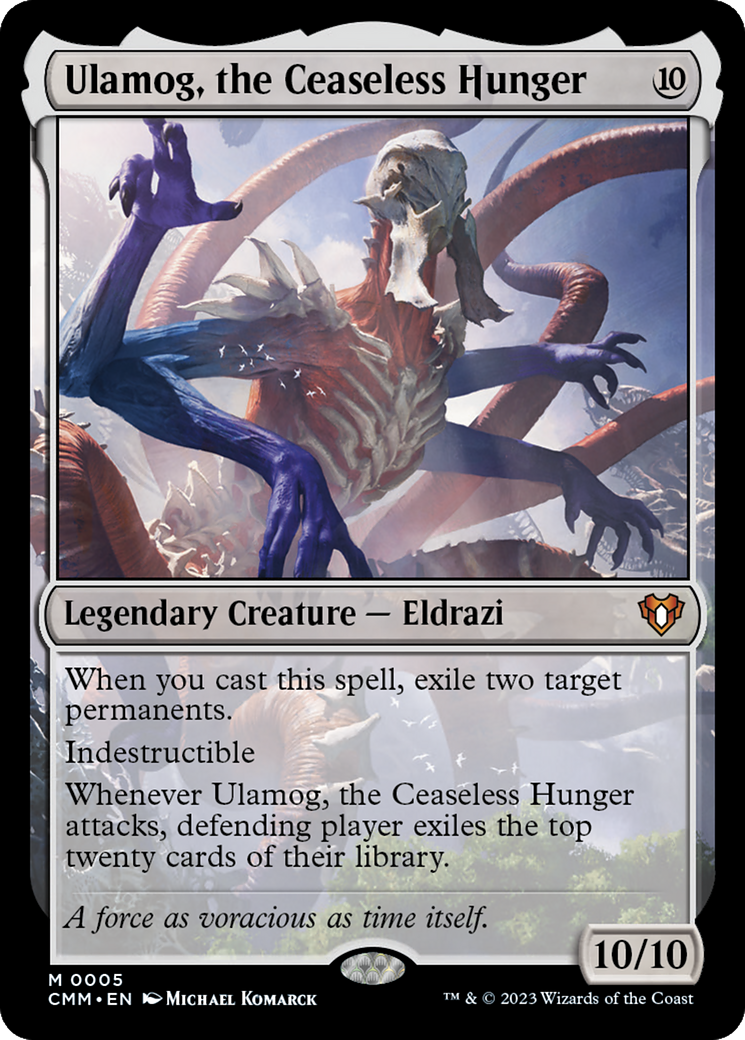 Ulamog, the Ceaseless Hunger (CMM-005) [Commander Masters]