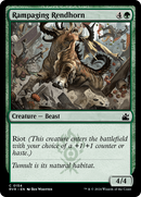 Rampaging Rendhorn (RVR-154) [Ravnica Remastered]