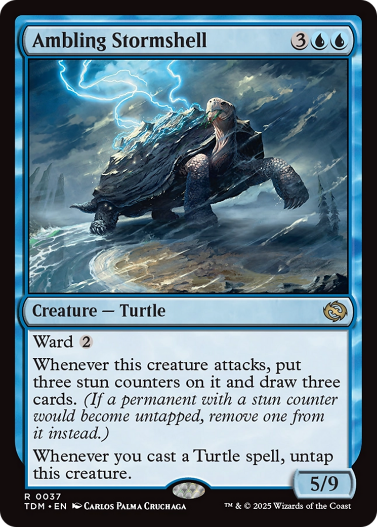 Ambling Stormshell (TDM-037) [Tarkir: Dragonstorm]