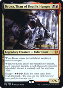 Kroxa, Titan of Death's Hunger (PRE-221S) [Theros Beyond Death Promos] Foil