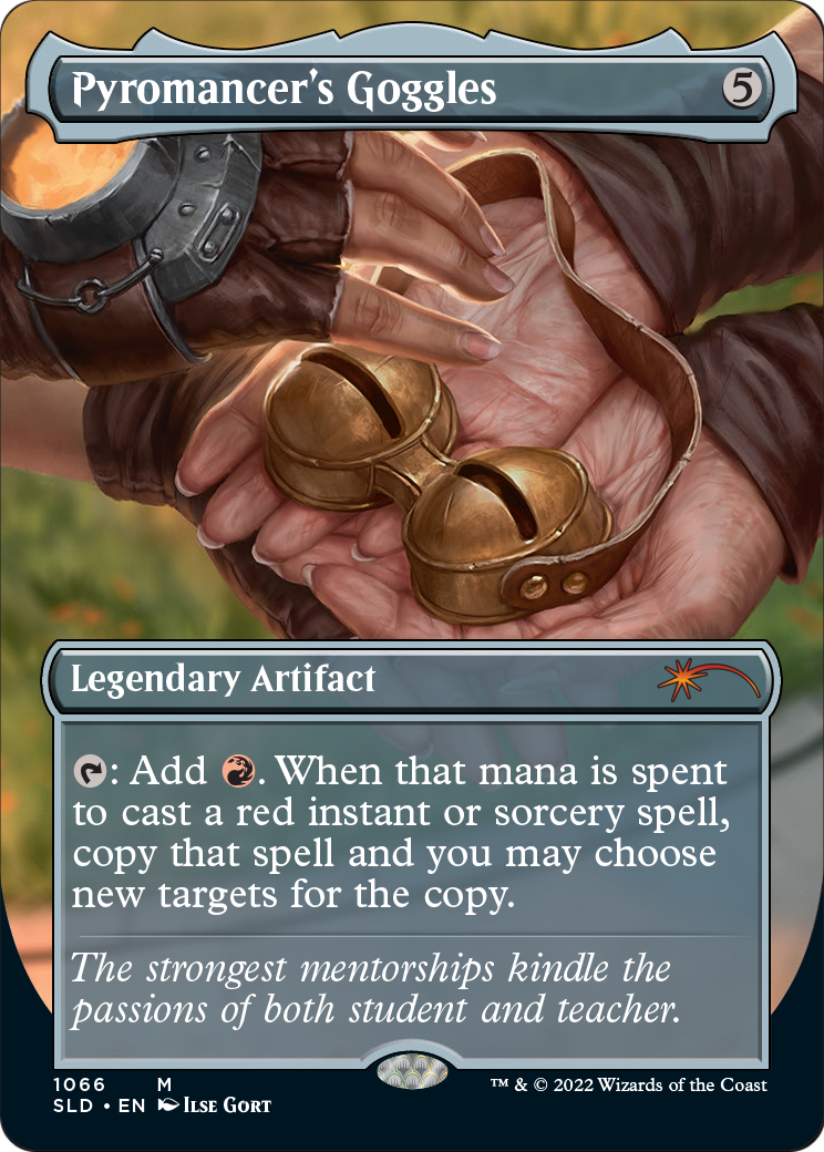 Pyromancer's Goggles (SLD-1066) (Borderless) [Secret Lair Drop]