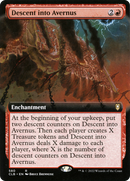 Descent into Avernus (CLB-580) [Commander Legends: Battle for Baldur's Gate]: (Extended Art) Foil