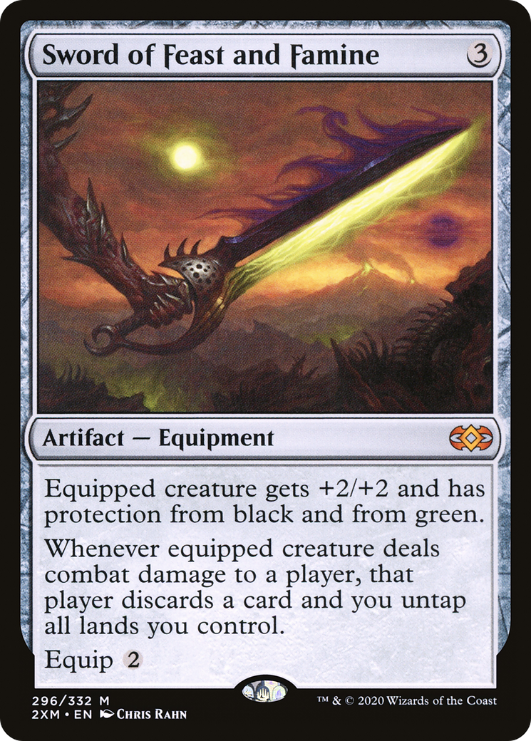 Sword of Feast and Famine (2XM-296) [Double Masters]