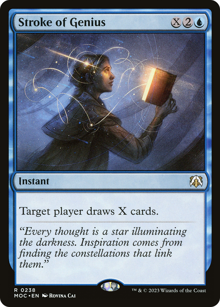 Stroke of Genius (MOC-238) [March of the Machine Commander]