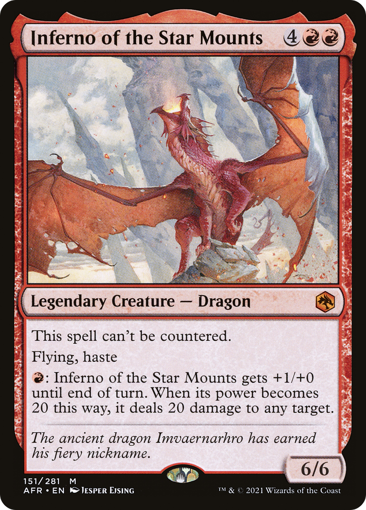 Inferno of the Star Mounts (AFR-151) [Adventures in the Forgotten Realms]
