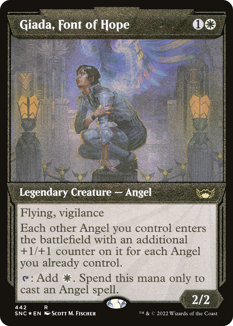 Giada, Font of Hope (Showcase) (Foil Etched) (SNC-442) [Streets of New Capenna] Foil